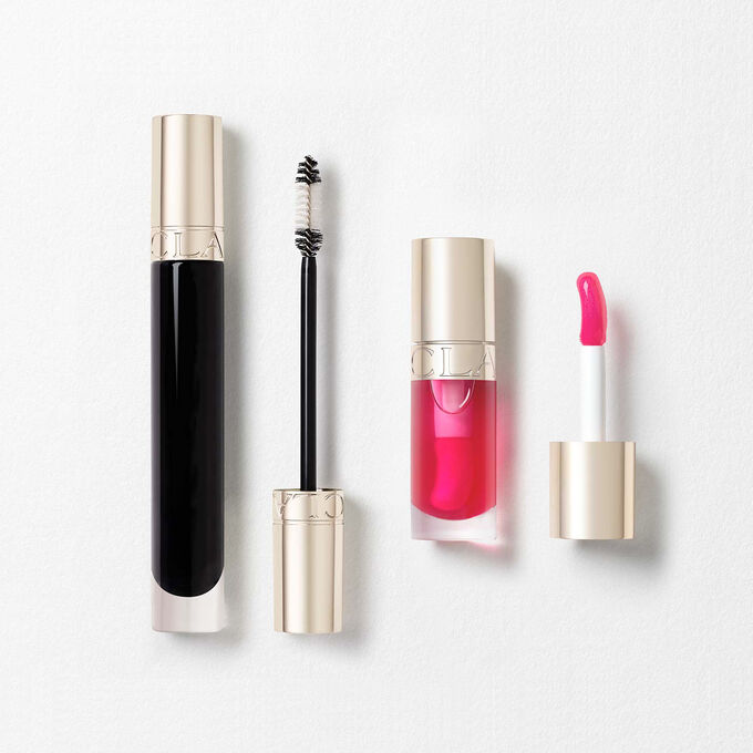 Clarins Makeup-Set - Lip Comfort Oil - Wonder Perfect 5D Mascara