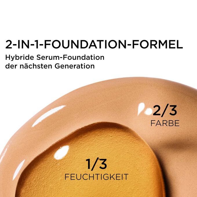 DOUBLE SERUM FOUNDATION - Hybrid-Serum-Foundation mit Glow - M1W