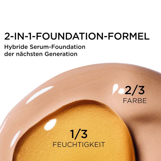 DOUBLE SERUM FOUNDATION - Hybrid-Serum-Foundation mit Glow - L4C