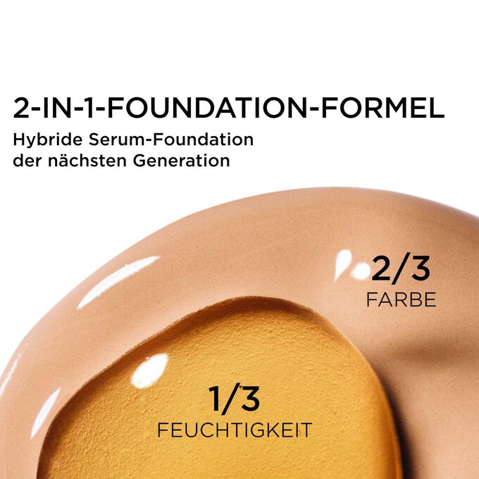 DOUBLE SERUM FOUNDATION - Hybrid-Serum-Foundation mit Glow - L5N