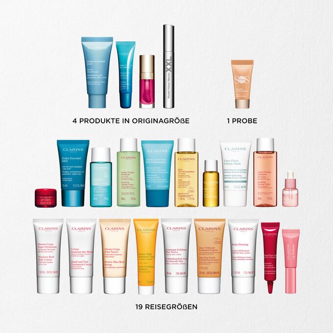 Adventskalender Nachf&uuml;llpackung &ndash; 24 T&uuml;ren Skincare und Makeup