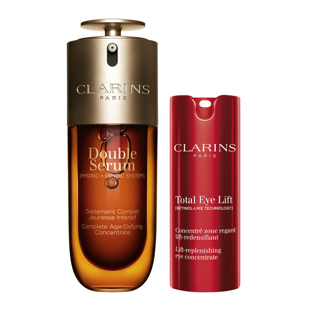 Double Serum und Total Eye Lift &ndash; Anti-Aging-Pflegeset f&uuml;r Gesicht und Augen