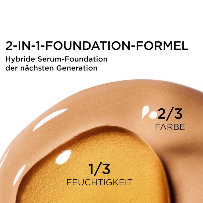 DOUBLE SERUM FOUNDATION - Hybrid-Serum-Foundation mit Glow - L5W