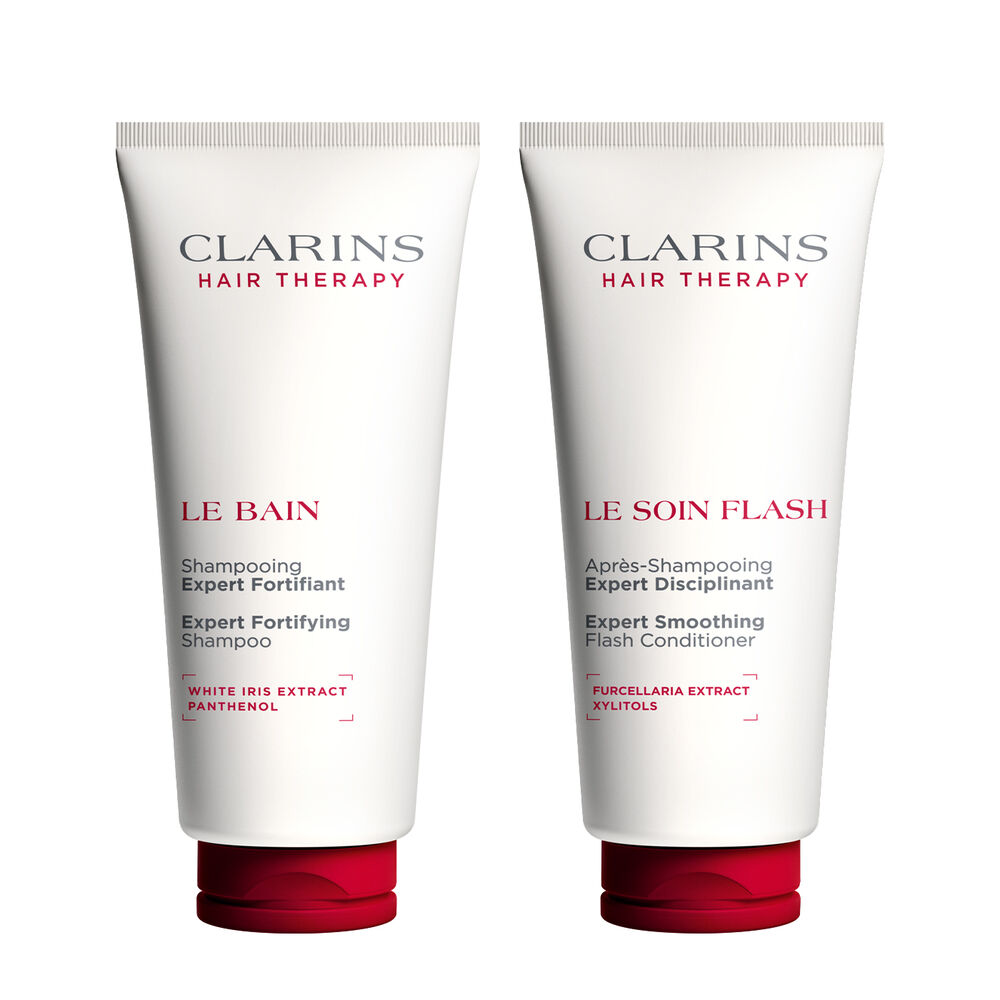 Haarpflege Essentials Duo &ndash; Kr&auml;ftigendes Shampoo und entwirrender Conditioner