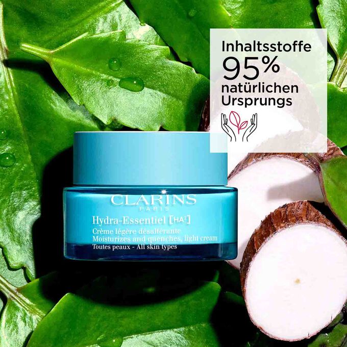 Hydra Essentiel Light Cream mit Inhaltsstoffen 95 % natürlichen Ursprungs