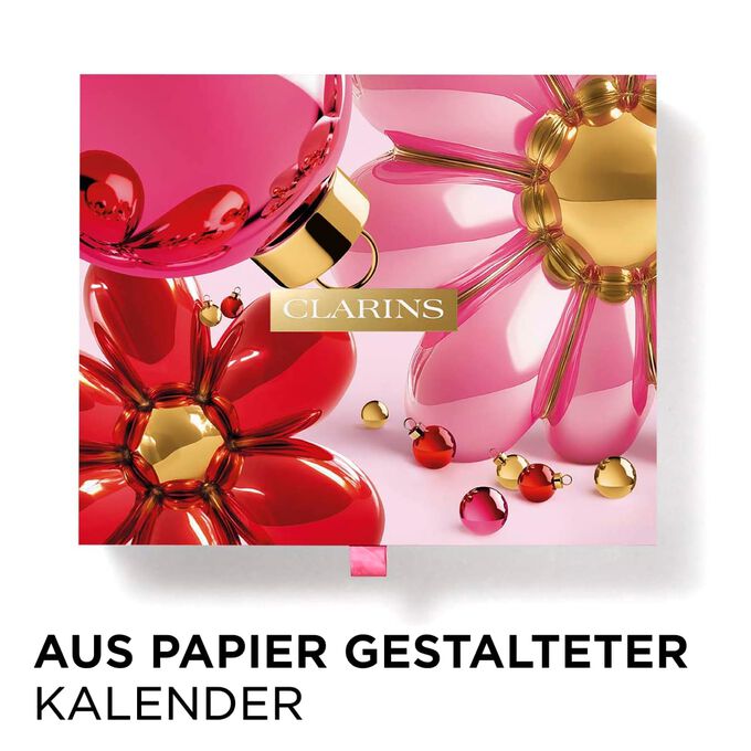 Adventskalender-Box aus Papierverpackung als 24-Tage-Beauty-Countdown-Geschenkset.