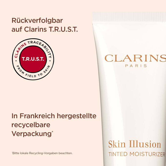 Skin Illusion Tinted Moisturizer SPF25 - Getönte Gesichtscreme, Feuchtigkeit und Glow SPF 25
