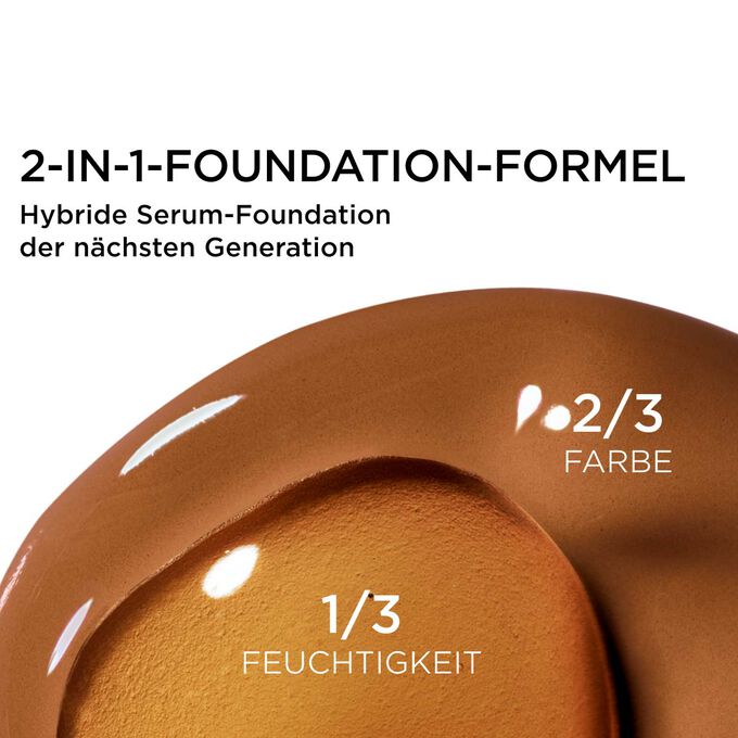DOUBLE SERUM FOUNDATION - Hybrid-Serum-Foundation mit Glow - D4C