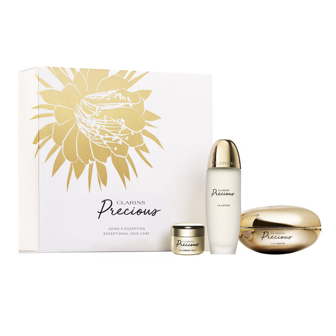 Das exklusive Clarins Precious Hautpflege-Set
