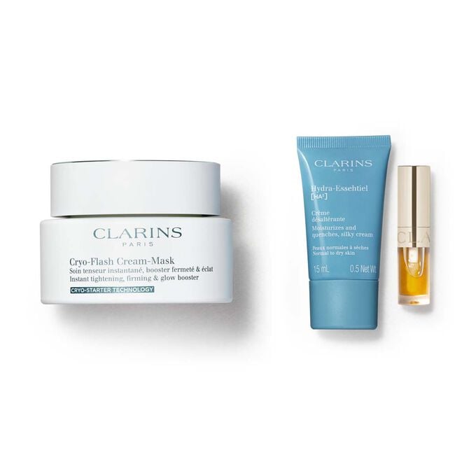 Anti-Aging-Pflegeset f&uuml;r einen makellosen Teint &ndash; Cryo-Flash-Maske