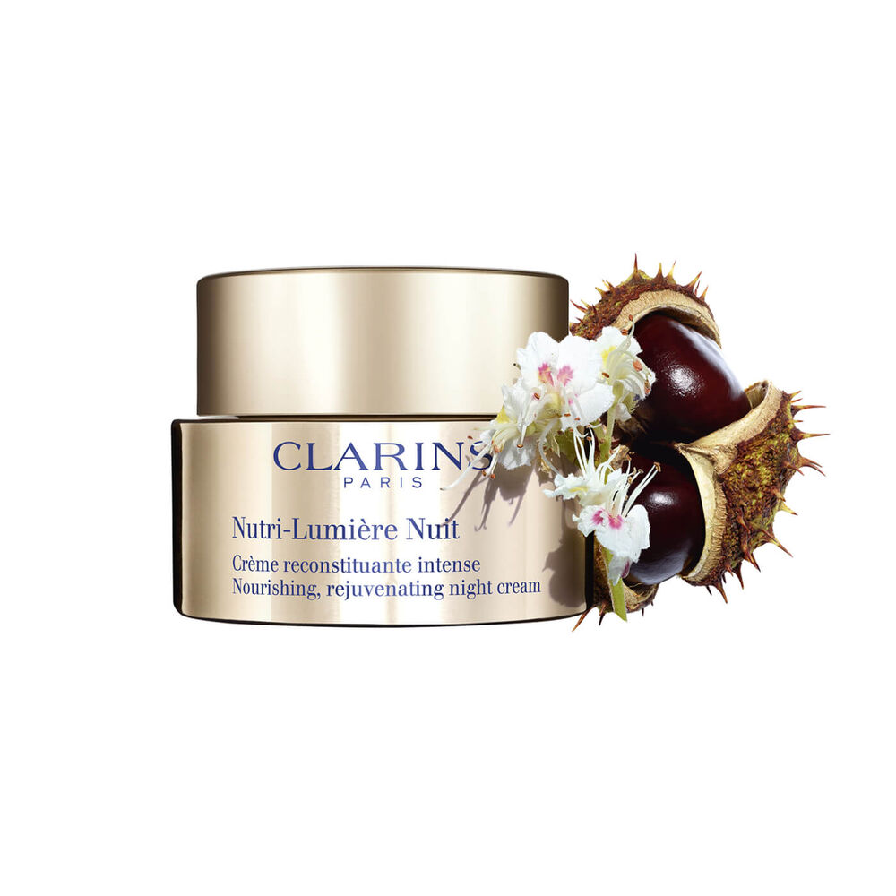 Nutri-Lumière Nachtcreme Packshot mit Inhaltsstoff