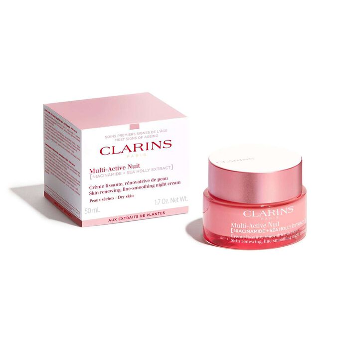 Multi-Active Nuit - Glättende Nachtcreme - Für trockene Haut 30+
