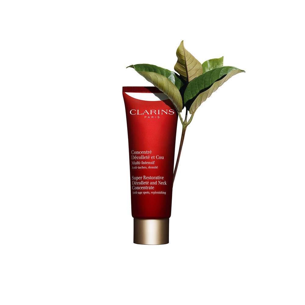 Super Restorative Décolleté & Neck Konzentrat 75 ml Packshot mit Inhaltsstoff