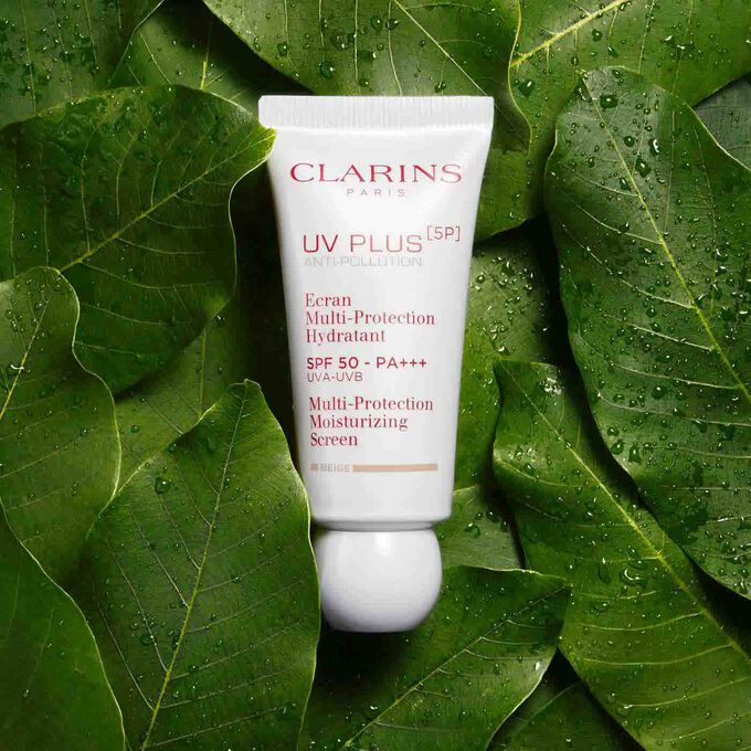 UV PLUS , Anti-pollution Beige - Feuchtigkeit spendender Mehrfachschutz als Ergänzung zur Tagespflege