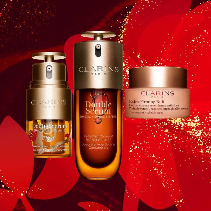 Double Serum Chinese New Year 2025 Limited Edition - Ganzheitliches Gesichtspflege-Konzentrat für jugendliche Haut