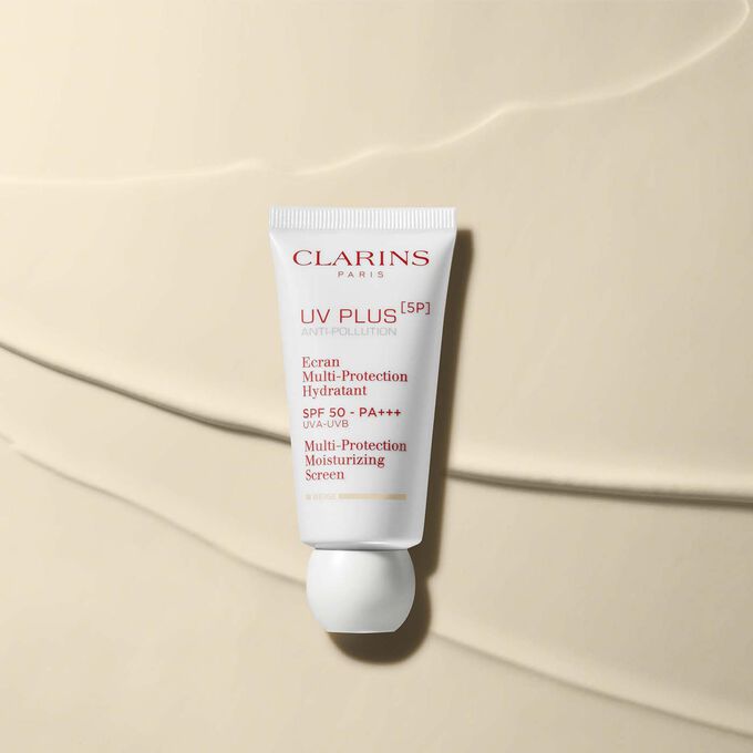 UV PLUS , Anti-pollution Beige - Feuchtigkeit spendender Mehrfachschutz als Ergänzung zur Tagespflege