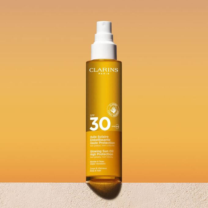 Verschönerndes Sonnenschutz-Öl für Körper &amp; Haare SPF 30