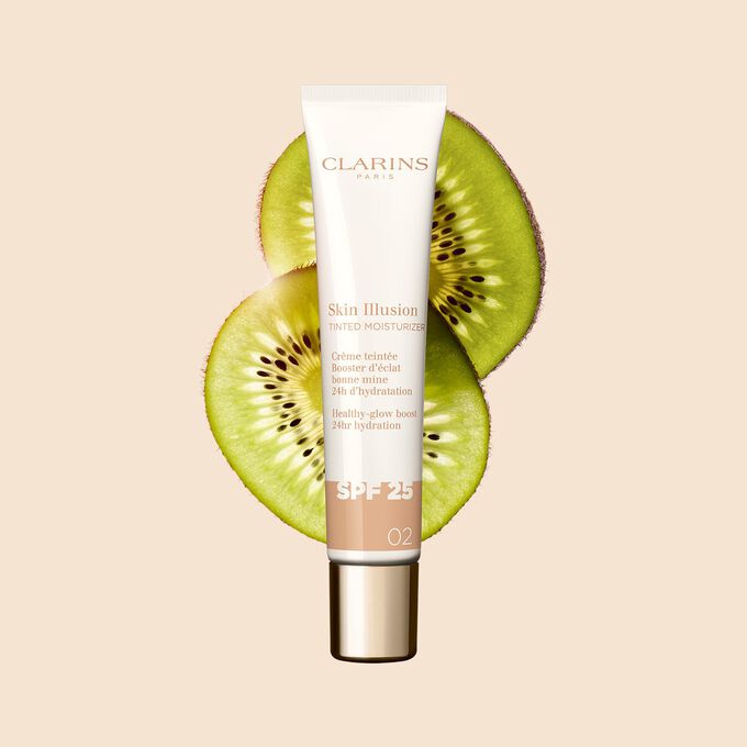 Skin Illusion Tinted Moisturizer SPF25 - Get&ouml;nte Gesichtscreme, Feuchtigkeit &amp; Glow SPF 25