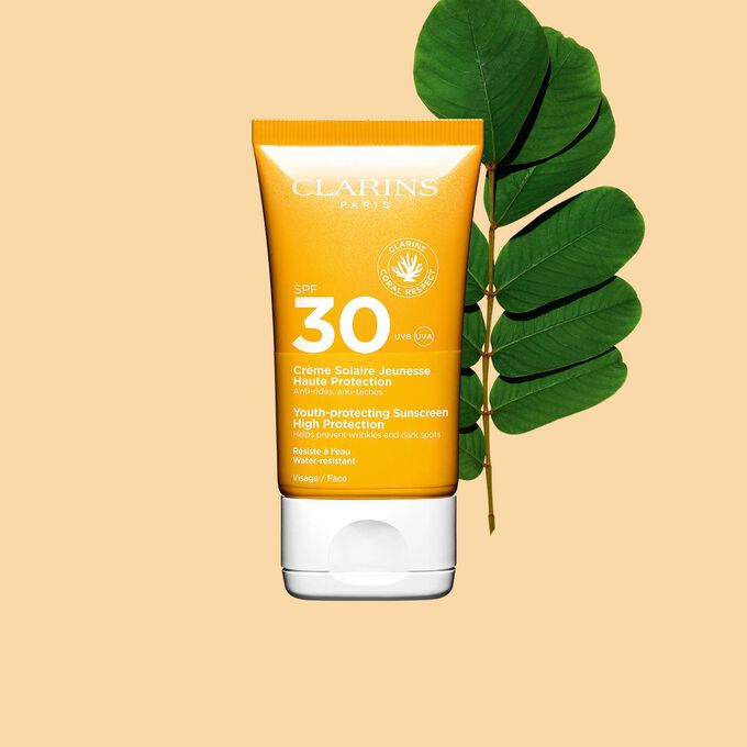Sonnenschutz-Gesichtscreme SPF 30 mit Anti-Falten-Wirkung