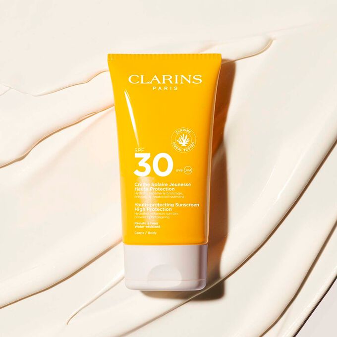 Feuchtigkeit spendende Sonnenschutz-Creme für den Körper SPF 30
