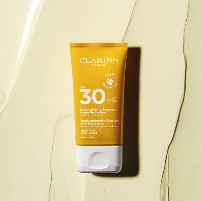 Sonnenschutz-Gesichtscreme SPF 30 mit Anti-Falten-Wirkung