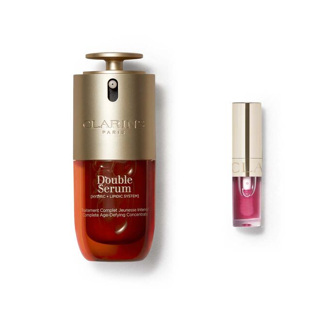 Anti-Aging-Pflegeset &ndash; Double Serum und Lip Comfort Oil