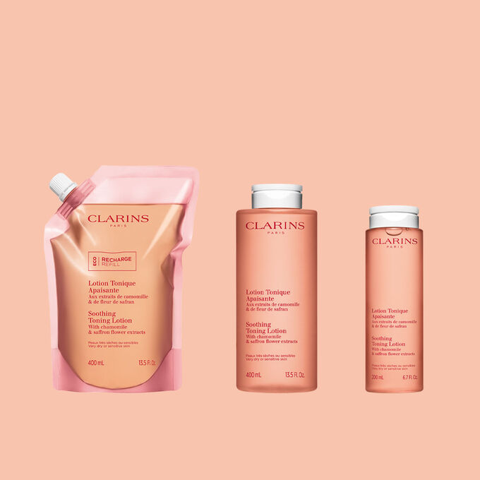 Lotion Tonique Apaisante - Beruhigende Gesichtslotion für sehr trockene oder sensible Haut - Nachfüllpackung