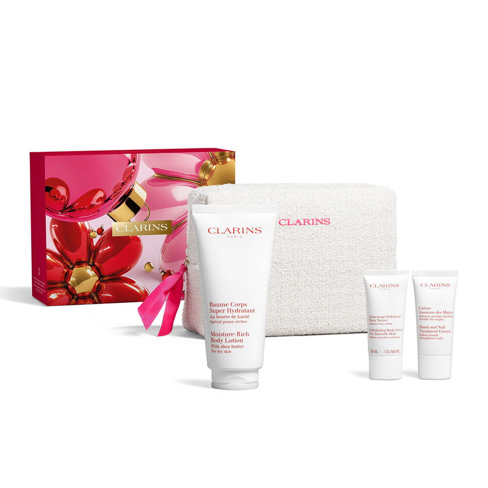 K&ouml;rperpflege-Set mit Peeling und Feuchtigkeitspflege