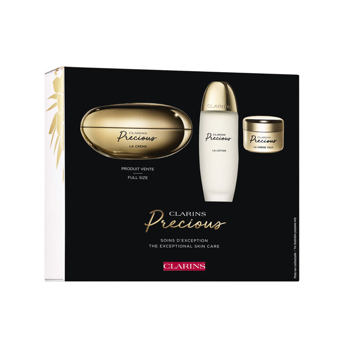 Das exklusive Clarins Precious Hautpflege-Set