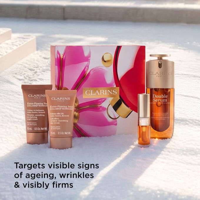 Anti-Aging-Gesichtspflege-Set &ndash; Double Serum und Extra-Firming