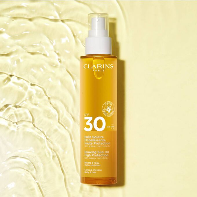 Verschönerndes Sonnenschutz-Öl für Körper &amp; Haare SPF 30