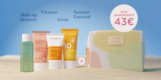 SOMMER, wir kommen! Ihr Geschenk im Wert von bis zu 43 € wartet auf Sie!
