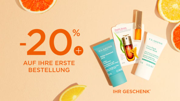Willkommensangebot: 20 % Rabatt + Ihr legend&auml;res Willkommensgeschenk!