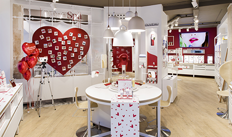 Foto Interieur Boutique Clarins