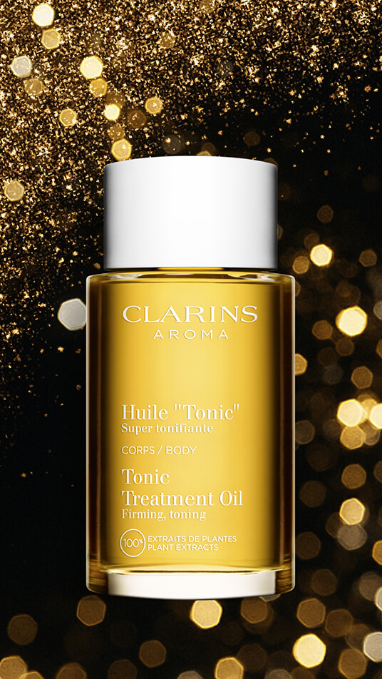Clarins Black Friday 2025 Bodycare category Tonic Body Oil packshot