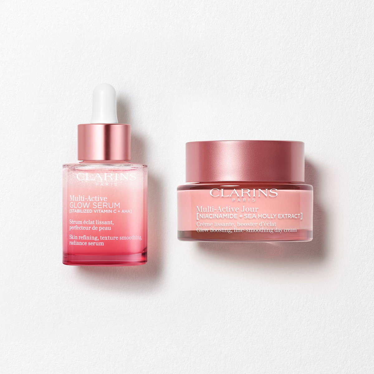Multi-Active Glow Serum und Multi-Active Tagescreme &ndash; Glow-Duo