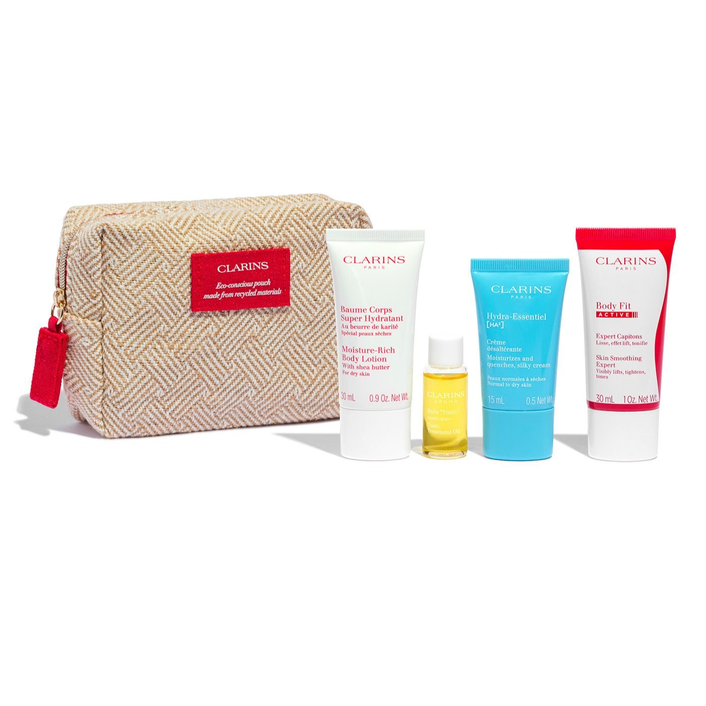 Set f&uuml;r eine glatte und hydratisierte Haut