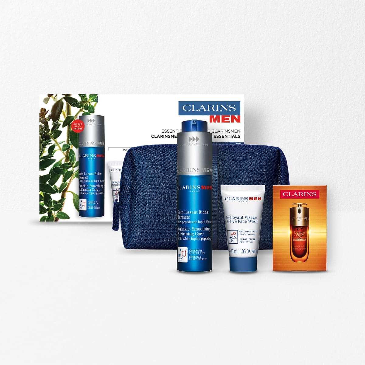 ClarinsMen Pouch Set 2026