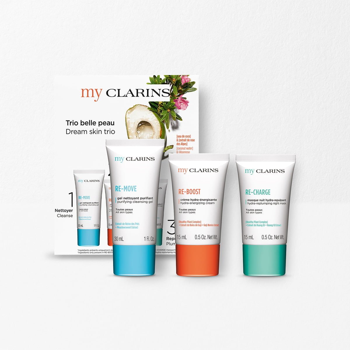 MyClarins Trio f&uuml;r sch&ouml;ne Haut