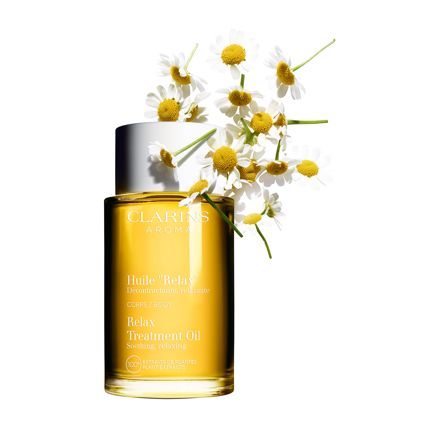 Clarins Körperöl Huile "Relax" - Mit 100% reinen Pflanzenextrakten ...
