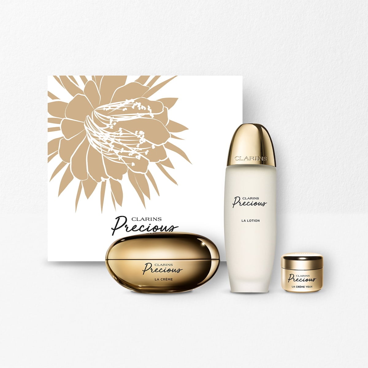 Das exklusive Clarins Precious Hautpflege-Set