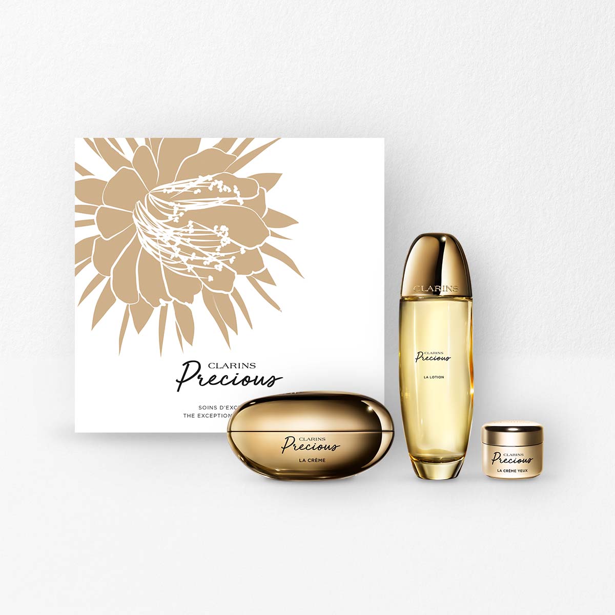 Clarins Precious - Au&szlig;ergew&ouml;hnliche Pflegeexperten