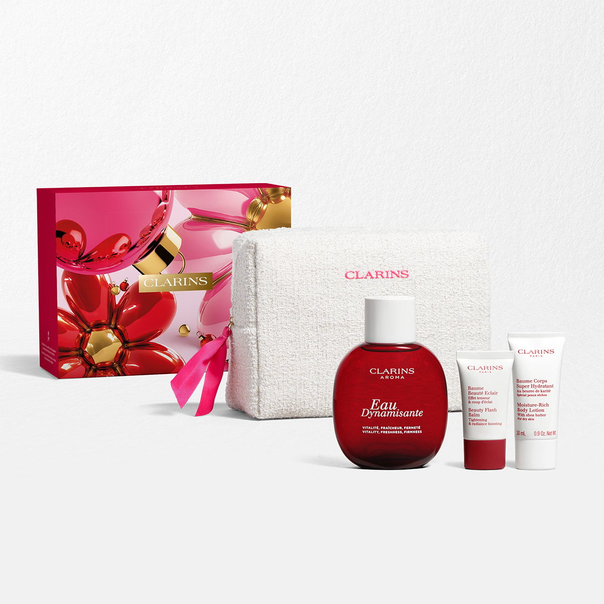 Energiespendendes und feuchtigkeitsspendendes Pflegeset &ndash; Limitierte Edition Belebender Aromaduft Eau Dynamisante