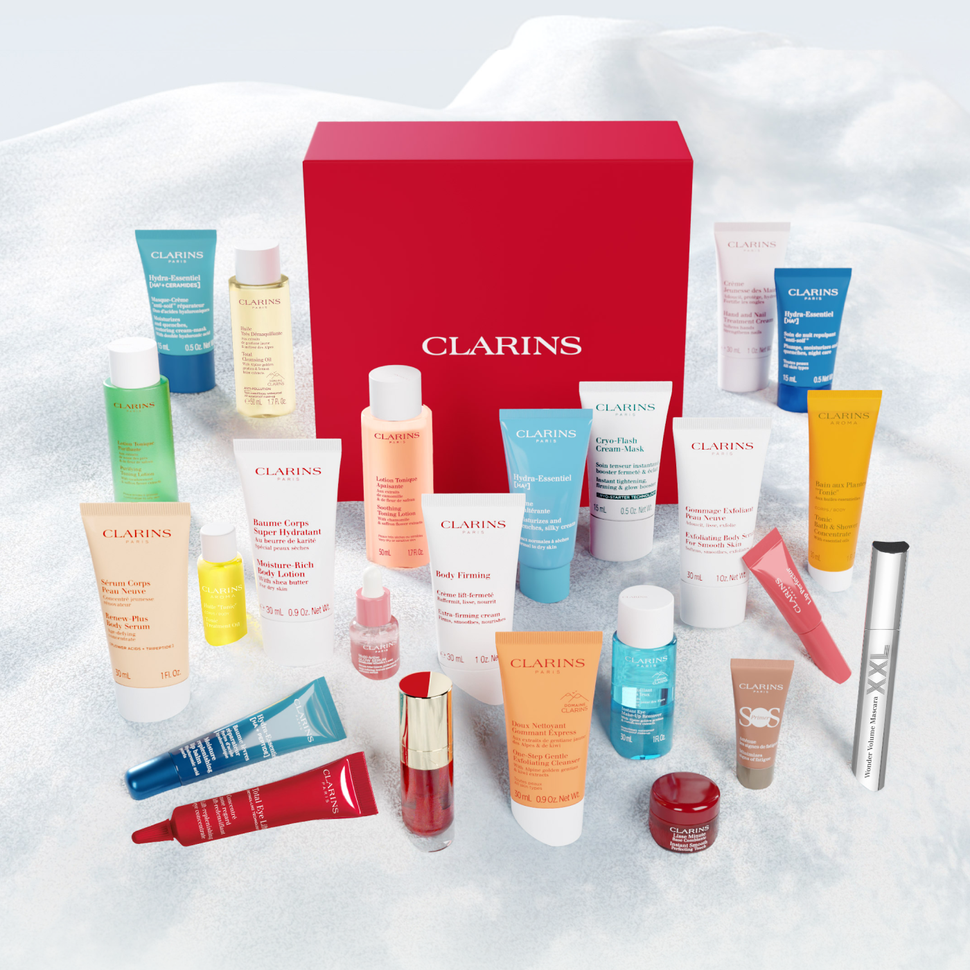Adventskalender Nachf&uuml;llpackung &ndash; 24 T&uuml;ren Skincare und Makeup